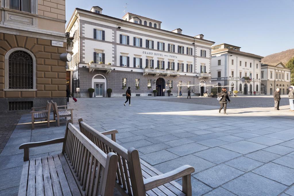 Grand Hotel Della Posta Sondrio Kültér fotó